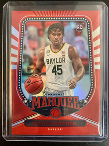 2021 PANINI CHRONICLES DRAFT PICKS BASKETBALL #150 SACRAMENTO KINGS - DAVION MITCHELL CHRONICLES MARQUEE FOIL RED ROOKIE CARD NUMBERED 002/149