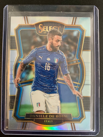 2017-2018 PANINI SELECT SOCCER #152 - ITALIA - DANIELLE DE ROSSI SILVER PRIZM