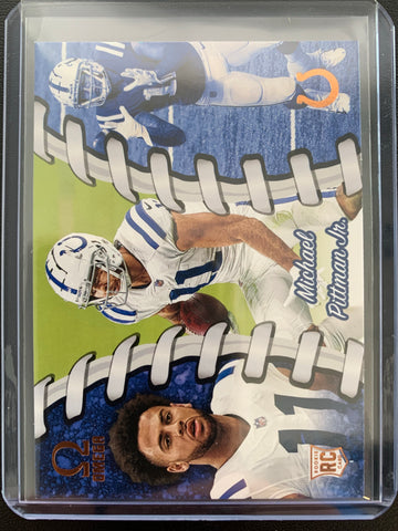 2020 PANINI CHRONICLES OMEGA FOOTBALL #O-21 INDIANAPOLIS COLTS - MICHAEL PITTMAN JR ROOKIE CARD