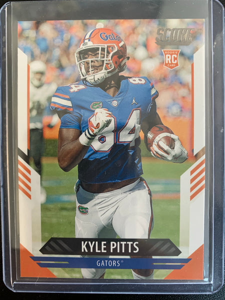 2021 PANINI SCORE FOOTBALL #322 ATLANTA FALCONS - KYLE PITTS ROOKIE CARD