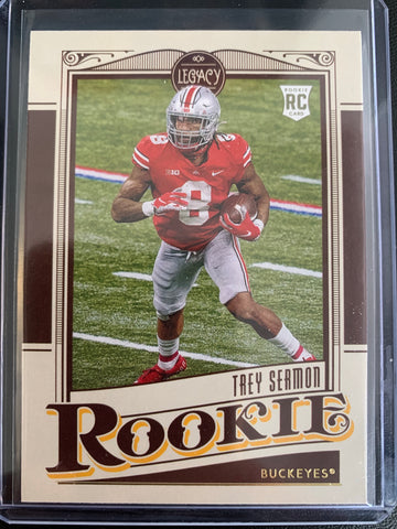 2021 PANINI LEGACY FOOTBALL #167 SAN FRANCISCO 49ERS - TREY SERMON ROOKIE CARD