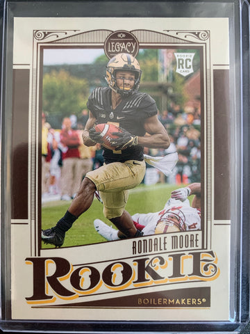 2021 PANINI LEGACY FOOTBALL #154 ARIZONA CARDINALS - RONDALE MOORE ROOKIE CARD