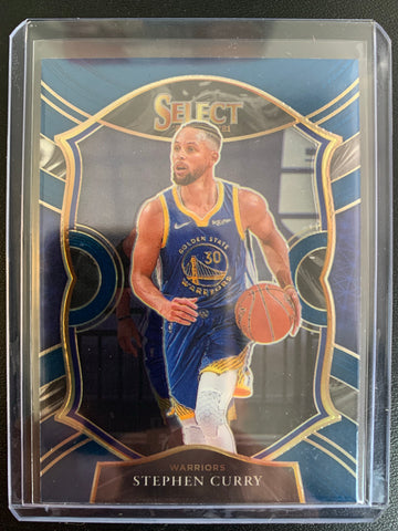 2020-21 PANINI SELECT NBA BASKETBALL #57 GOLDEN STATE WARRIORS - STEPHEN CURRY CONCOURSE BASE
