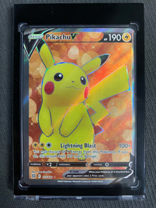 Copy of POKEMON SW & SH BRILLIANT STARS PIKACHU V FULL ART ULTRA RARE - 157/172 - PACK FRESH CONDITION