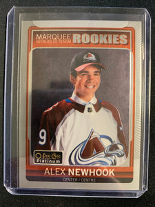 2021-22 UD O-PEE-CHEE HOCKEY -  COLORADO AVALANCHE - ALEX NEWHOOK ROOKIE LOT OF 3 CARDS
