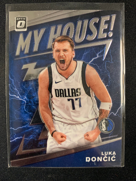 PANINI DONRUSS OPTIC / HOOPS PREMIUM STOCK NBA BASKETBALL DALLAS MAVERICKS - LUKA DONCIC -  3 CARD LOT
