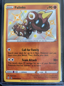 POKEMON SWSH SHINING FATES SHINY VAULT FALINKS SHINY HOLO RARE SV074/SV122