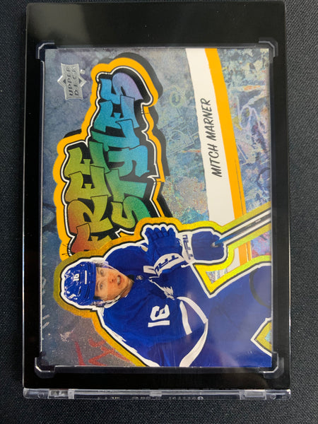 2022-23 UPPER DECK S1 HOCKEY #FS-16 TORONTO MAPLE LEAFS - MITCH MARNER FREESTYLES INSERT - PACK FRESH!