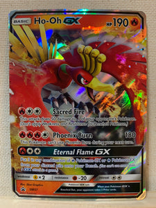 POKEMON HO OH GX BLACK STAR PROMO HOLO FOIL CARD SM57