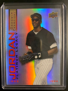 2021 UPPER DECK GOODWIN CHAMPIONS - MICHAEL JORDAN PLATINUM LEGACY 1993-1994 SP #MJP-7