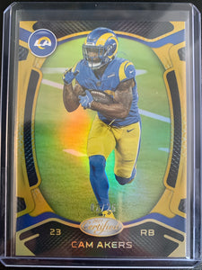 2021 PANINI CERTIFIED FOOTBALL #93 LOS ANGELES RAMS - CAM AKERS BASE SP PARALLEL NUMBERED 02/25
