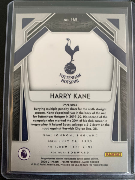 2020-2021 PANINI PRIZM EPL SOCCER #165 TOTTENHAM  HOTSPUR - HARRY KANE BREAKAWAY PRIZM CARD