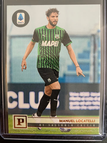 2020-2021 PANINI CHRONICLES PANINI SOCCER #30 MANUEL LOCATELLI CARD