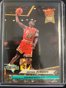 1992-93 FLEER ULTRA BASKETBALL #216 CHICAGO BULLS - MICHAEL JORDAN NBA JAM SESSION