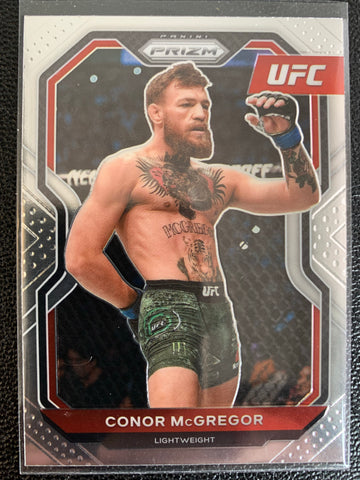 2021 PANINI PRIZM UFC # 30 - CONOR MCGREGOR FIRST PRIZM CARD