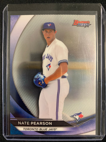 2020 BOWMAN'S BEST BASEBALL #TP-22 TORONTO BLUE JAYS - NATE PEARSON BOWMAN'S BEST