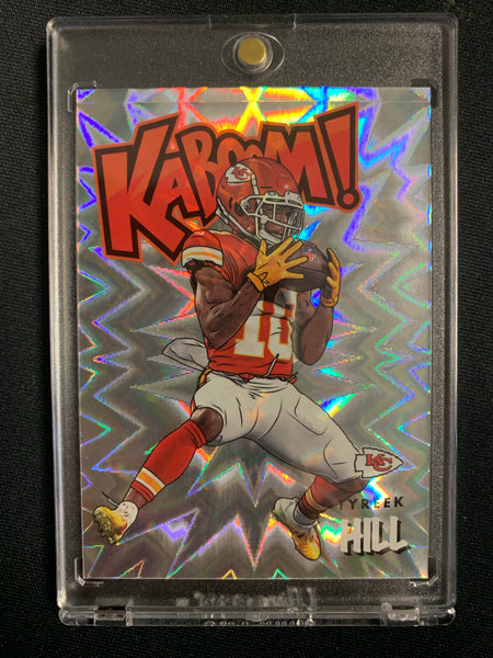 2021 PANINI ABSOLUTE FOOTBALL #K28 KANSAS CITY CHIEFS - TYREEK HILL KABOOM SSP