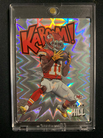 2021 PANINI ABSOLUTE FOOTBALL #K28 KANSAS CITY CHIEFS - TYREEK HILL KABOOM SSP