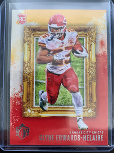 2020 PANINI CHRONICLES GRIDIRON KINGS FOOTBALL #GK-8 KANSAS CITY CHIEFS - CLYDE EDWARDS-HELAIRE ROOKIE CARD