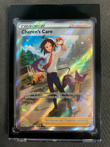 2023 POKEMON SW&SH CROWN ZENITH FULL ART TRAINER CHEREN'S CARE GG58/GG70 - PACK FRESH!