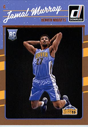 2016-17 PANINI DONRUSS BASKETBALL #157 DENVER NUGGETS - JAMAL MURRAY ROOKIE CARD RAW