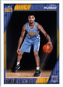 2016-17 PANINI HOOPS BASKETBALL #267 DENVER NUGGETS - JAMAL MURRAY ROOKIE CARD RAW