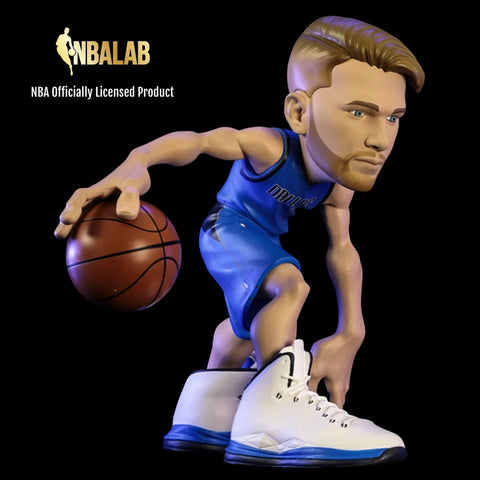 NBA LAB SMALL-STARS NBA 12" LUKA DONCIC 2020-21 - #77 LUKA DONCIC LIGHT BLUE UNIFORM  - BRAND NEW!!