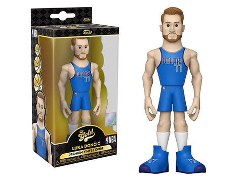 FUNKO GOLD NBA 5" LUKA DONCIC PREMIUM VINYL FIGURE - BRAND NEW!