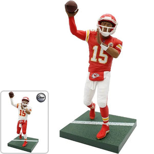 PREMIUM SPORTS ARTIFACTS - NFL 6" PREMIUM VINYL FIGURINE - PATRICK MAHOMES SERIES II - CHRISTMAS BLOWOUT SALE!!!