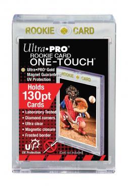 ULTRA PRO 1 TOUCH 130PT GOLD "ROOKIE CARD" MAGNETIC HOLDER
