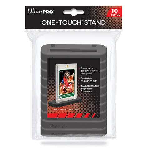 ULTRA PRO ONE-TOUCH CARD STANDS (23PT TO 55PT) - BLACK (10 PER PACK)