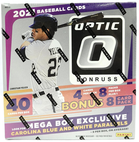 2021 PANINI DONRUSS OPTIC BASEBALL MEGA BOXES - BOXING DAY SALE!