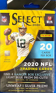 2020 PANINI SELECT NFL FOOTBALL HANGER BOXES