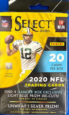 2020 PANINI SELECT NFL FOOTBALL HANGER BOXES