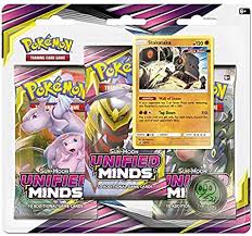 POKEMON SM11 UNIFIED MINDS 3 PACK BLISTER