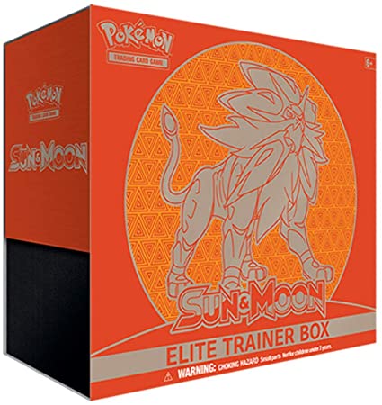 POKEMON SUN & MOON ELITE TRAINER BOXES SOLGALEO