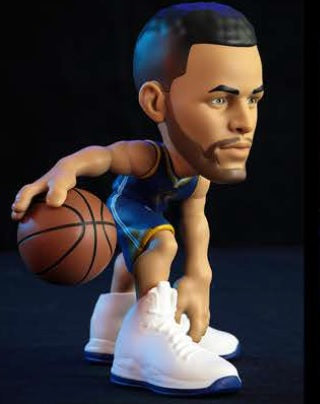 NBA LAB SMALL-STARS NBA 6" STEPH CURRY 2020-21 - #30 STEPH CURRY DARK BLUE UNIFORM  - BRAND NEW!!