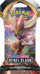 POKEMON SWORD & SHIELD 2 REBEL CLASH 1 PACK BLISTER