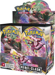 POKEMON SWORD & SHIELD 2 REBEL CLASH BOOSTER BOXES