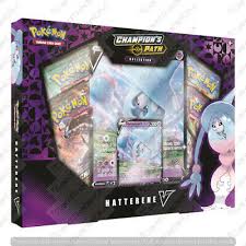 POKEMON SWORD & SHIELD 3.5 CHAMPIONS PATH HATTERENE-V BOX SET