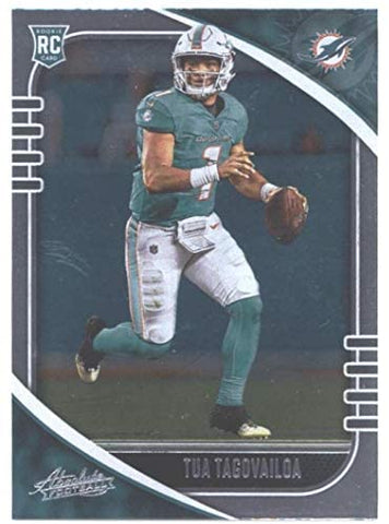 2020-21 PANINI ABSOLUTE FOOTBALL #194 MIAMI DOLPHINS - TUA TAGOVAILOA ROOKIE CARD RAW