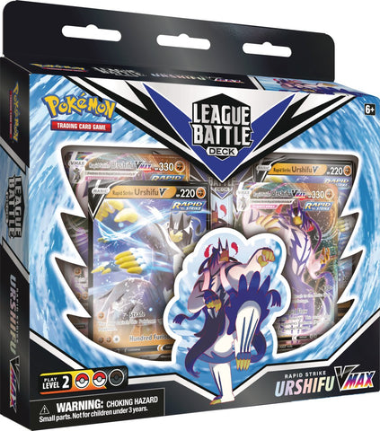 POKEMON LEAGUE BATTLE DECK RAPID STRIKE URSHIFU VMAX