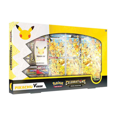 POKEMON CELEBRATIONS SPECIAL COLLECTION PIKACHU V UNION