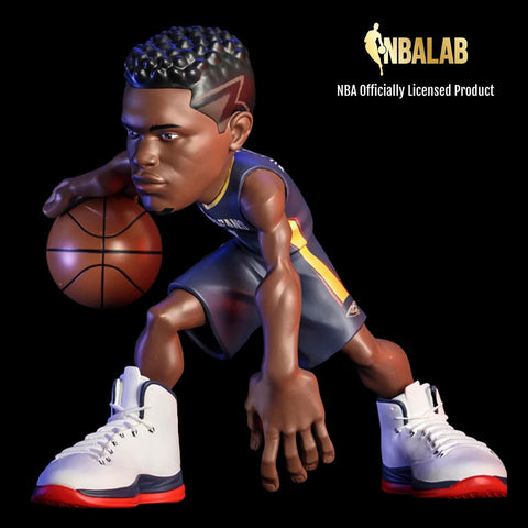 NBA LAB SMALL-STARS NBA 12" ZION WILLIAMSON 2020-21 - #1 ZION WILLIAMSON BLUE UNIFORM  - BRAND NEW!!